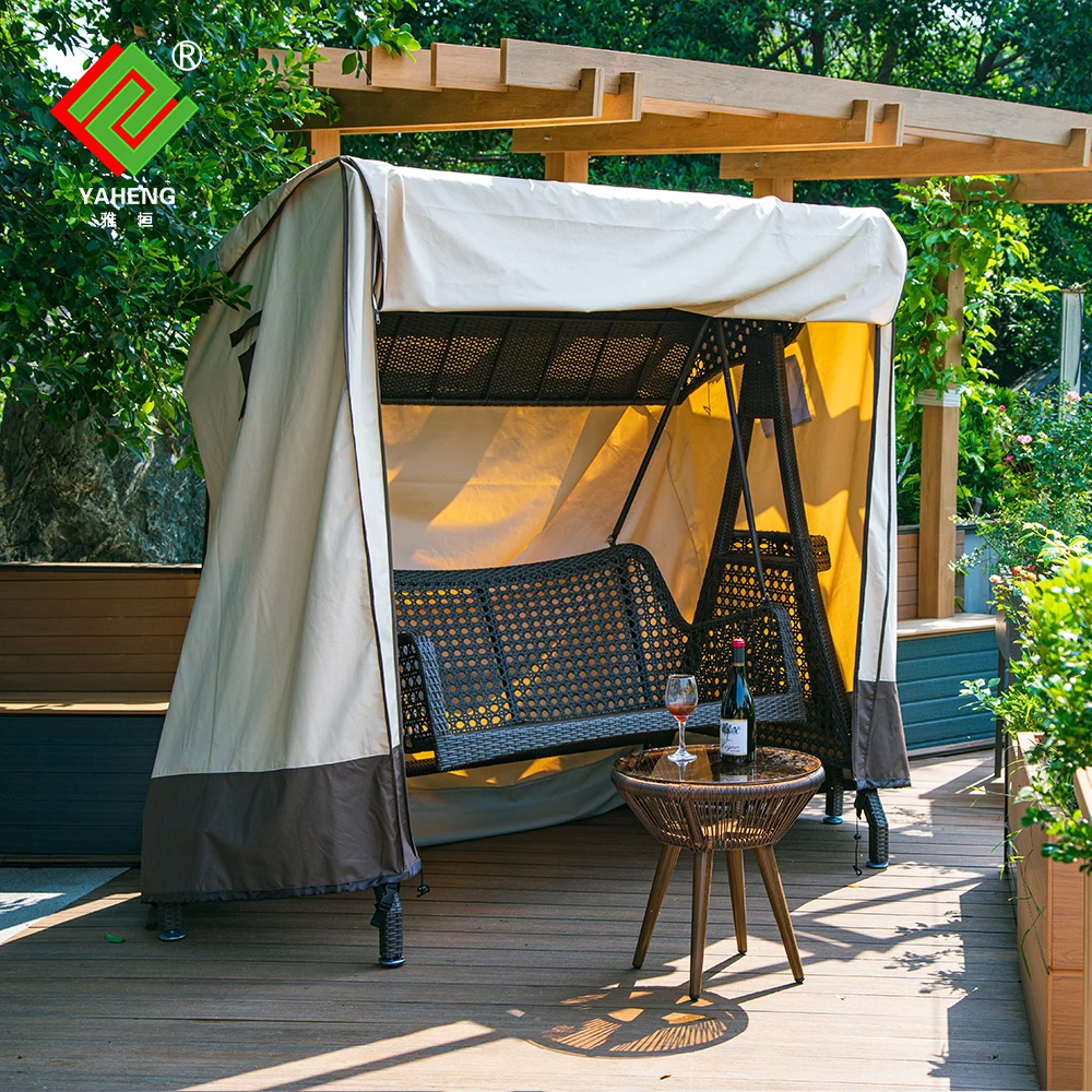 Custom outdoor glider garden cover provide water proof custom design  suppliers hot sale out door furniture cover