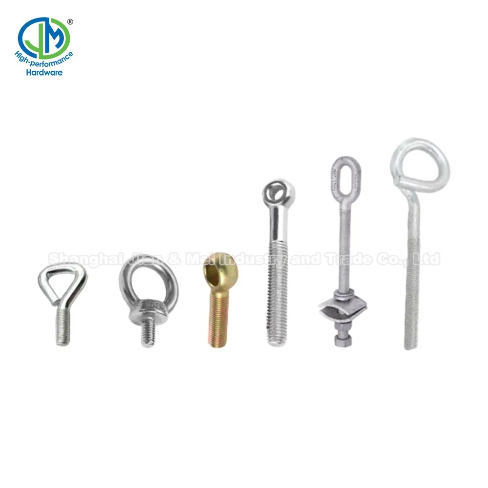 Customized Lifting Eye bolt Round head Triangle head Pigtail bolt