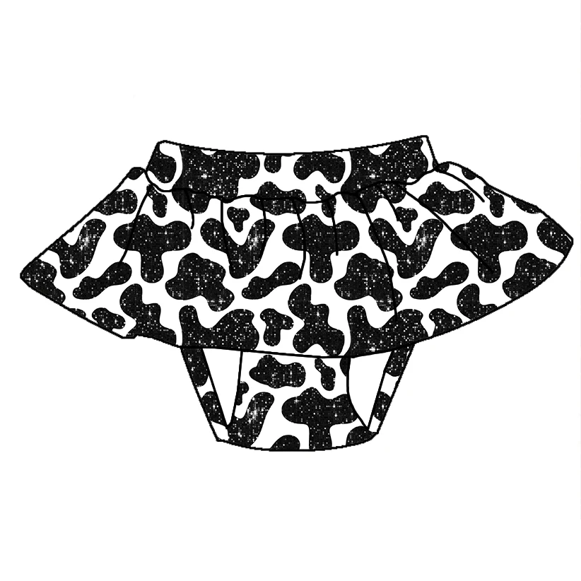 New Girls Short skirt With Panties Multi custom printing ballet dance children baby skirts