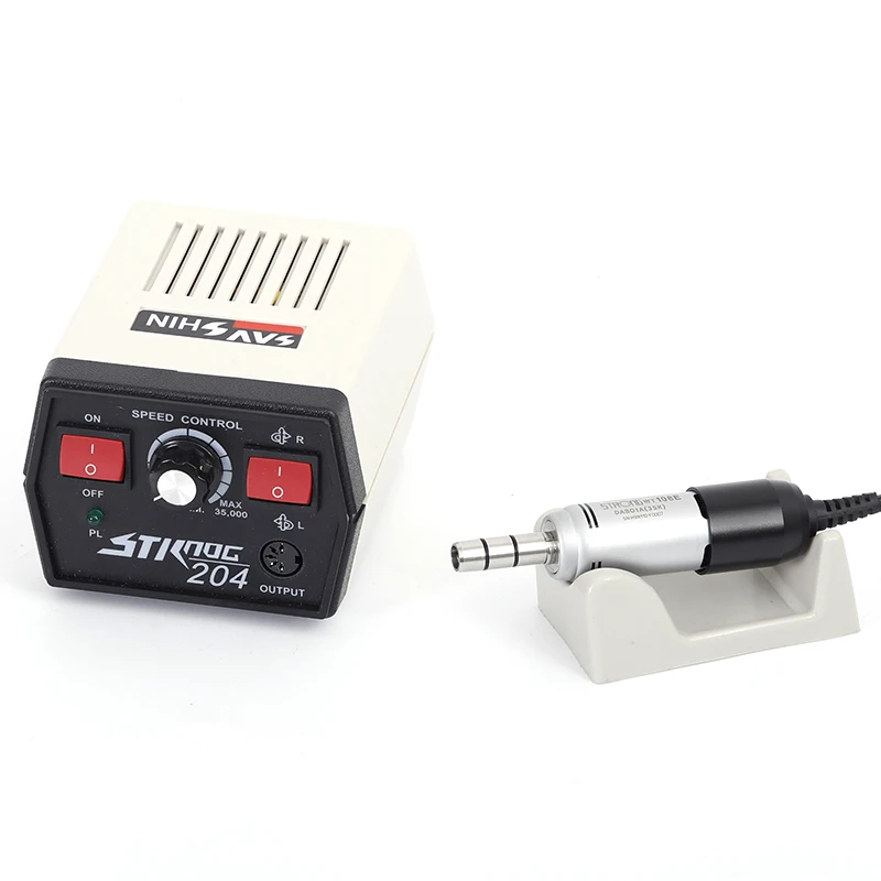 65W 35000rpm 102L handle nail salon electric manicure machine micro motor nail drill strong 204
