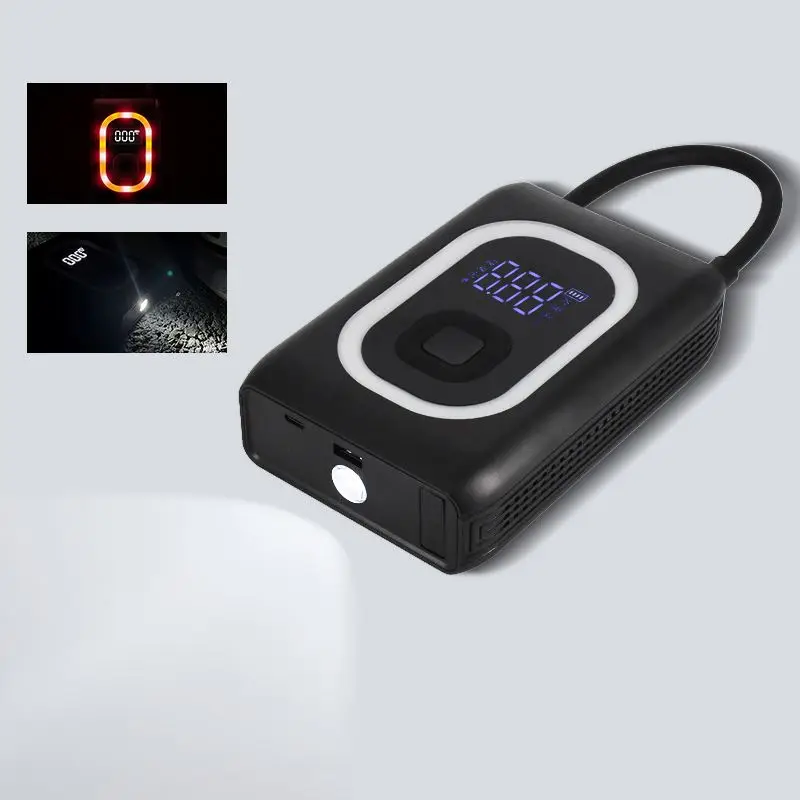 Smart Air Pump Preset Tire Pressure Automatic Stop Rechargeable Battery Car Air Pump Air Tire Compressor Tire Inflator