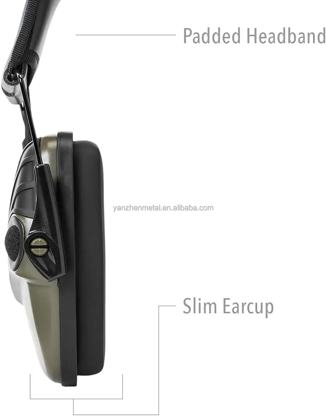 Impact Sport earmuffs earplug