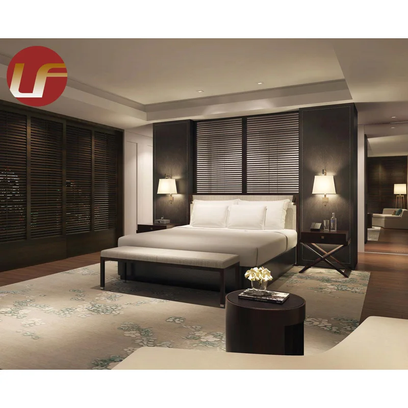 Custom Made 5 Star Modern hospitality Bedroom furnishing Bed Room Set Luxury Hotel Furniture