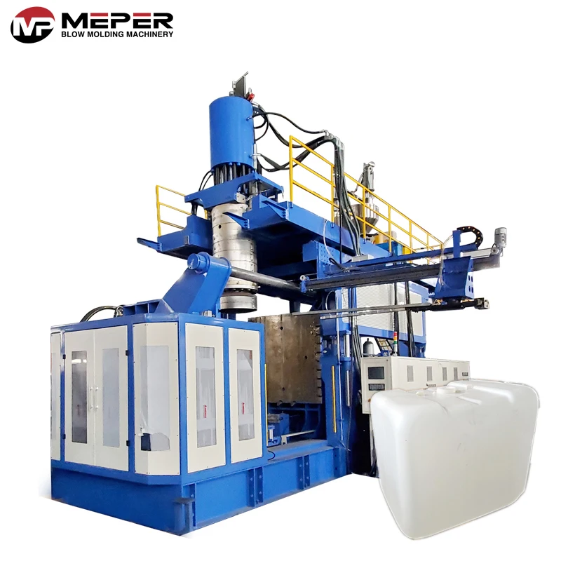 Plastic 1000L IBC tank container hdpe 1000 liter ibc tote making blow molding machine production line