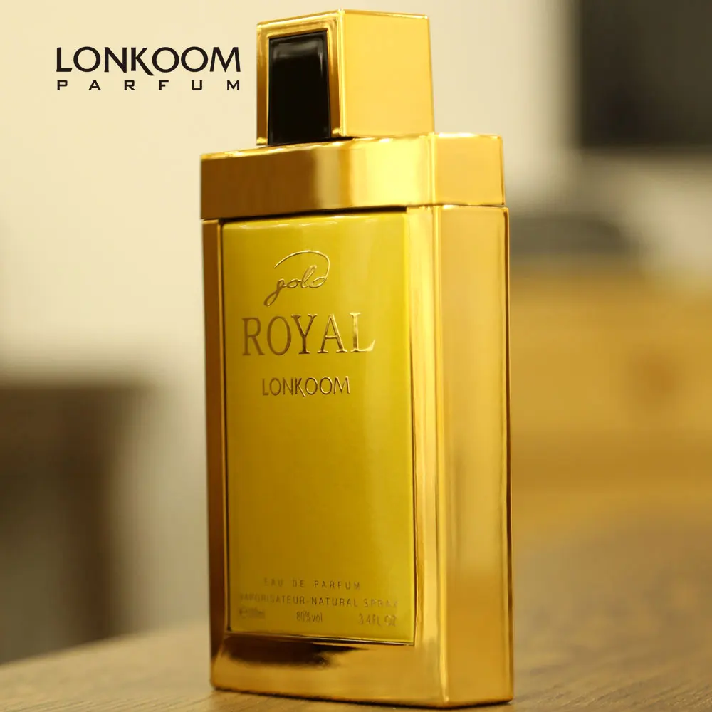 Attractive Gold perfume Bottle Eternal Royal Delicate Perfume for women 100ml eau de parfum spray lasting floral fragrance