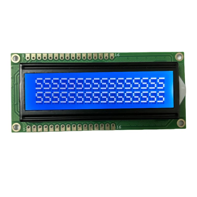 1602  Character Lcd Module COB STN Blue module White Backlight MPU Interface