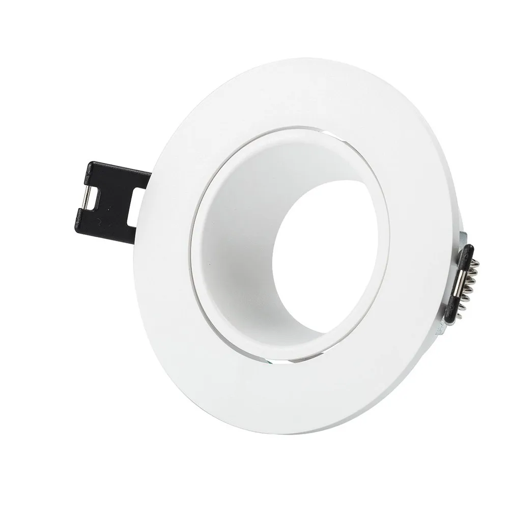 
New Design Round LED Downlight spot light led housing fixtures for Indoor Recessed Adjustable downlight housing 