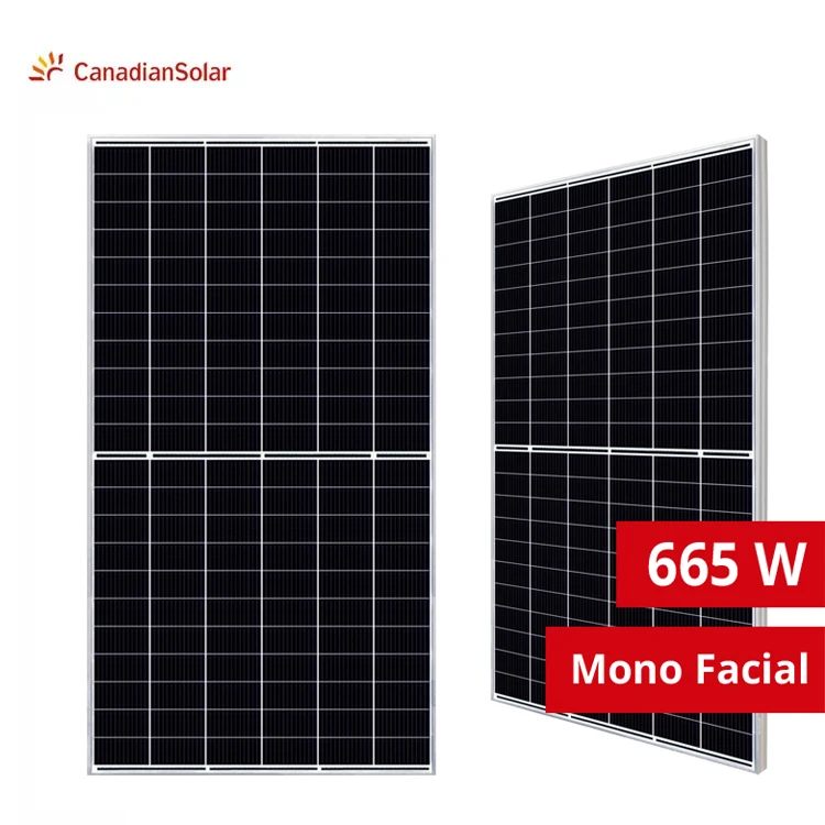 Factory Direct Supply 660w 655w Monocrystalline Canadian Solar Panels With High Quality