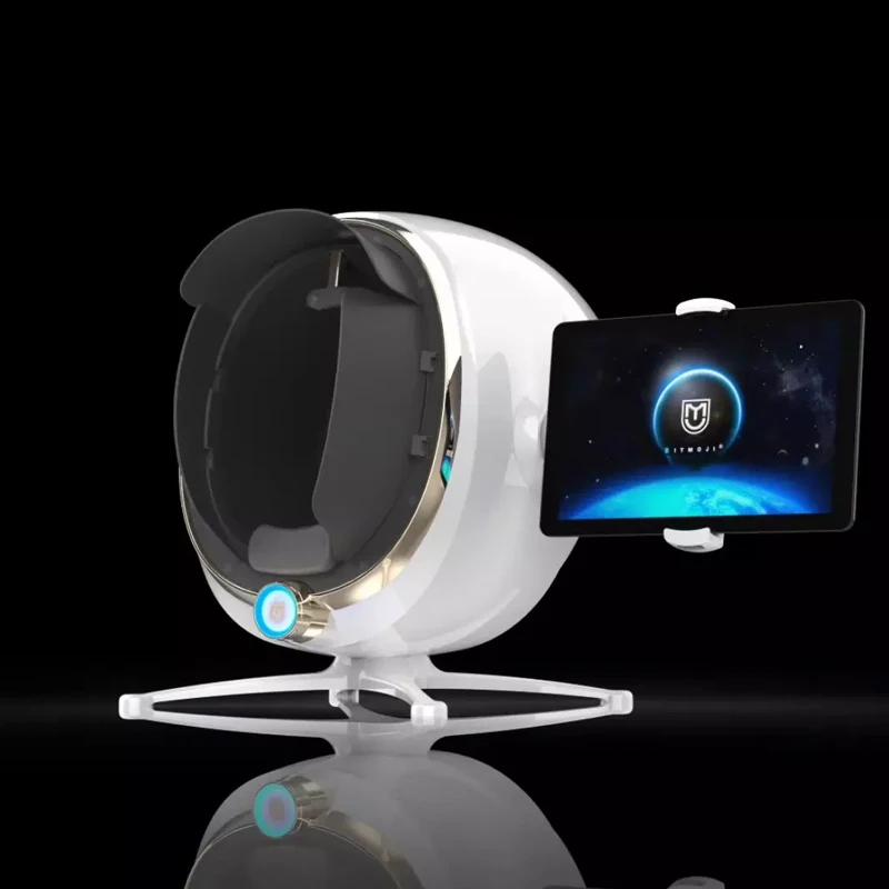 New product 2023 8d smart mirror scanner uv skin analysis machine Acne Skin Tone Sensor For Spa