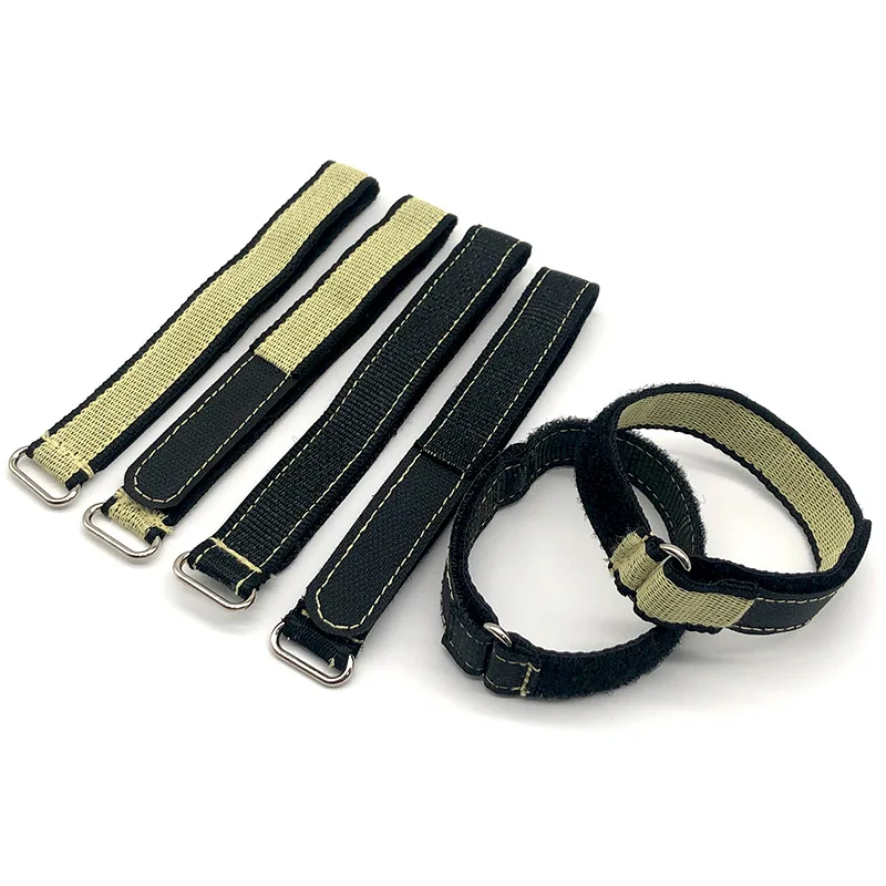 Custom adjustable nylon aramid Lipo battery Straps for FPV Drones Copters & Racing Drones