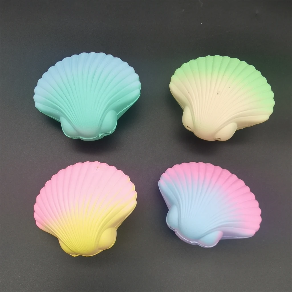 Wholesale cheap custom magic water expand grow in water expanding capsules kids children conch shell  hatching surprise egg toy
