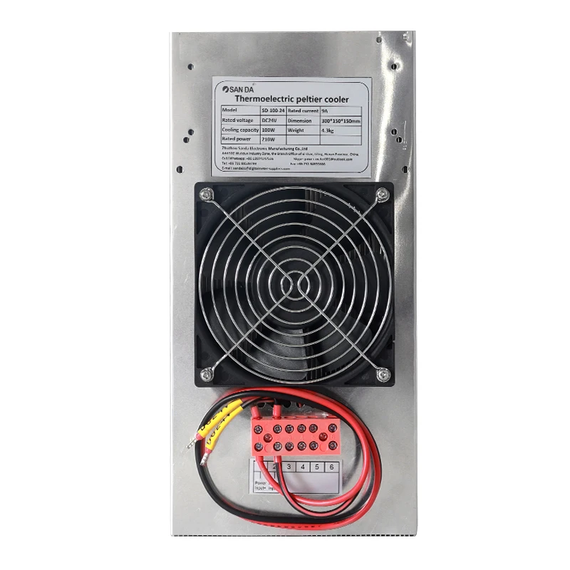100W Peltier air Conditioner for Small Kiosk Cabinet Peltier air Cooler