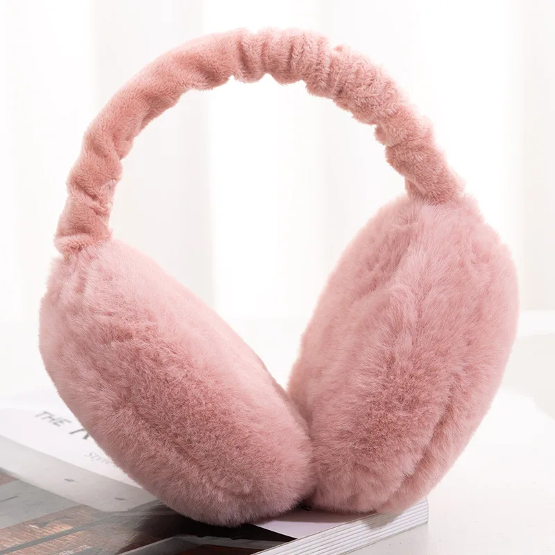 Factory Classical Unisex Plush Furry Ear Cover Warmer Soft Warm Fur Earmuffs Winter Outdoors Ear Muffs