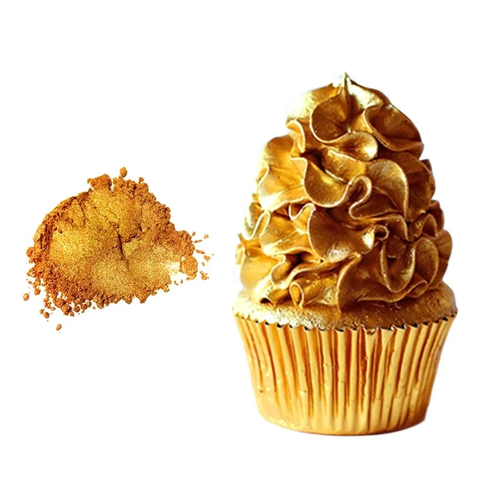 Food Grade Pearls Pigments Luster Dust Edible Glitter for Bakery Food Additive