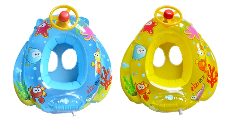 Pool cruisers toddler car seat boat baby pool float summer inflatable infant swim float for water fun sport party toy
