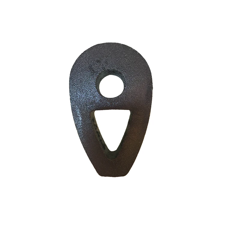 High Quality Galvanized Din3091 Carbon Steel Rigging Hardware Power Accessory Wire Rope Thimble