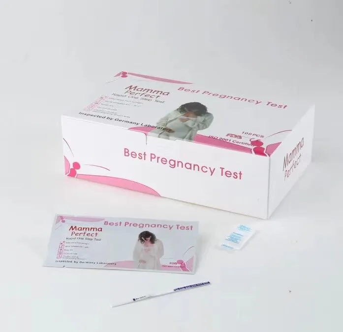 HCG тест на беременность srips утвержденный комплект тестирования для мамы идеальный комплект Тестирования Мочи для быстрого и легкого использования в домашних условиях