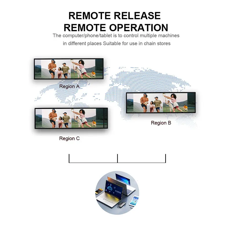 58.4 inch lcd advertising ultra narrow bezel video wall indoor portable digital signage with wheel