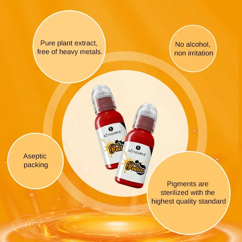 Customizable Tattoo Pigment Organic Biologic Microblading Pigment In Tattoo Ink Professional Brow Pigments Microblading