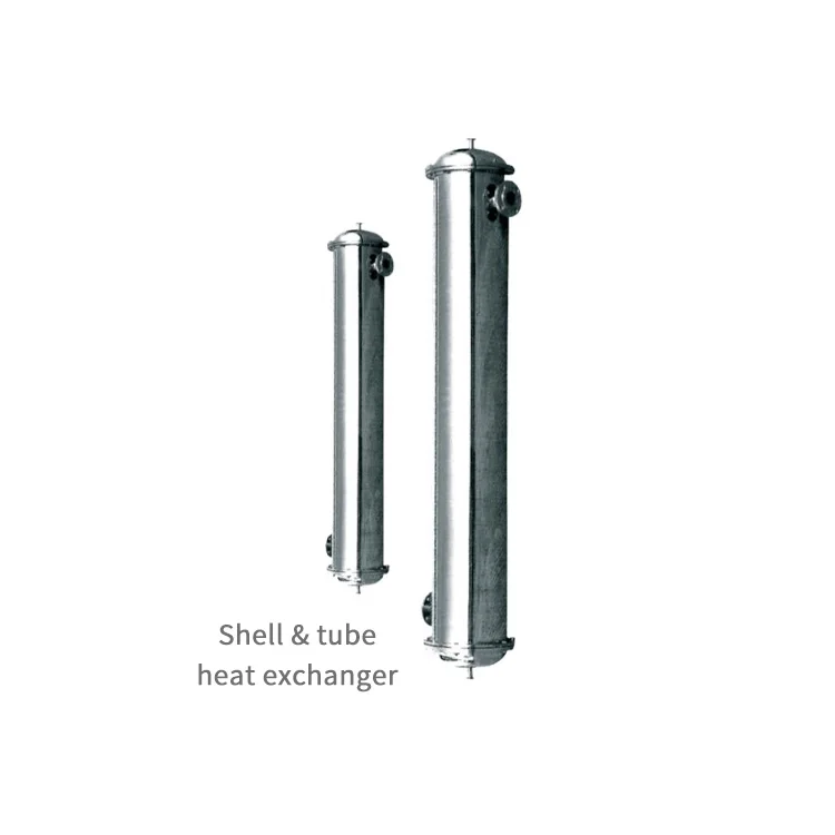150kw Shell And Tube Sea Water Condenser 316l Shell And Tube Heat Exchanger Corrosion Resistant Heat Exchanger