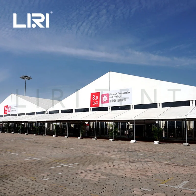 2023 алюминиевая Кантонская торговая ярмарка большая Коммерческая выставочная палатка палатки для продажи