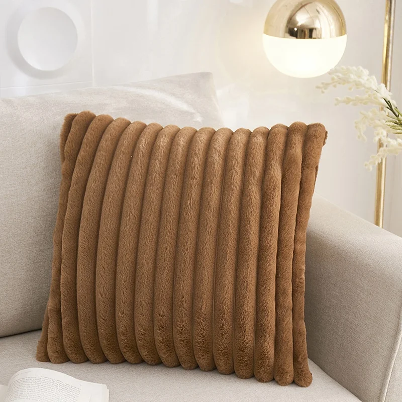 2024 Good Quality  Polyester Stripe European Decorative Pillow For Home Decor