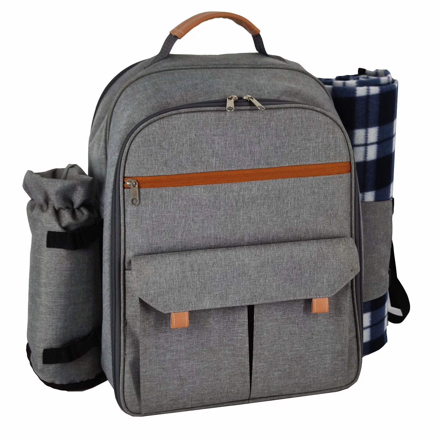 Fashion Recycle Eco-Friendly Food Durable Canvas Lunch Bag New Design picnic bag set