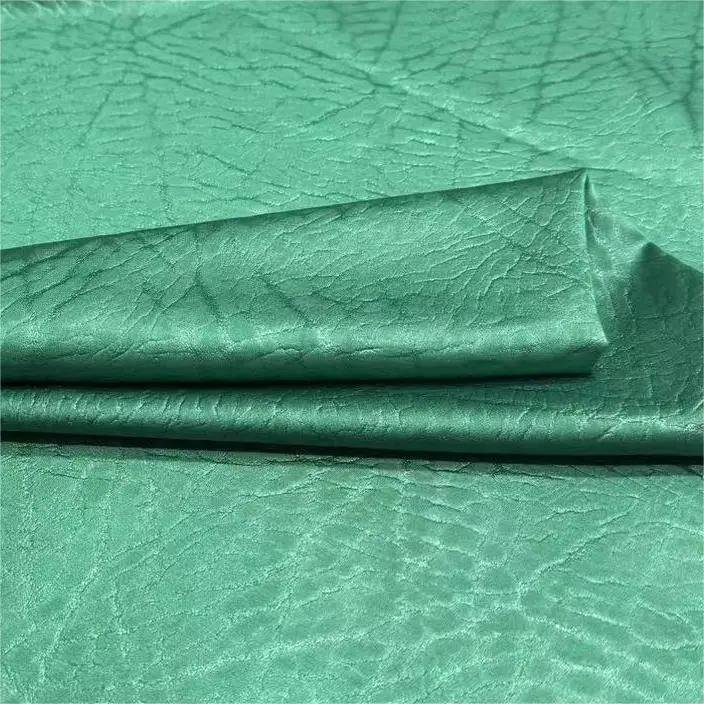 Hot sale new design high quality snakeskin pressed fabric chiffon  dress fabric material