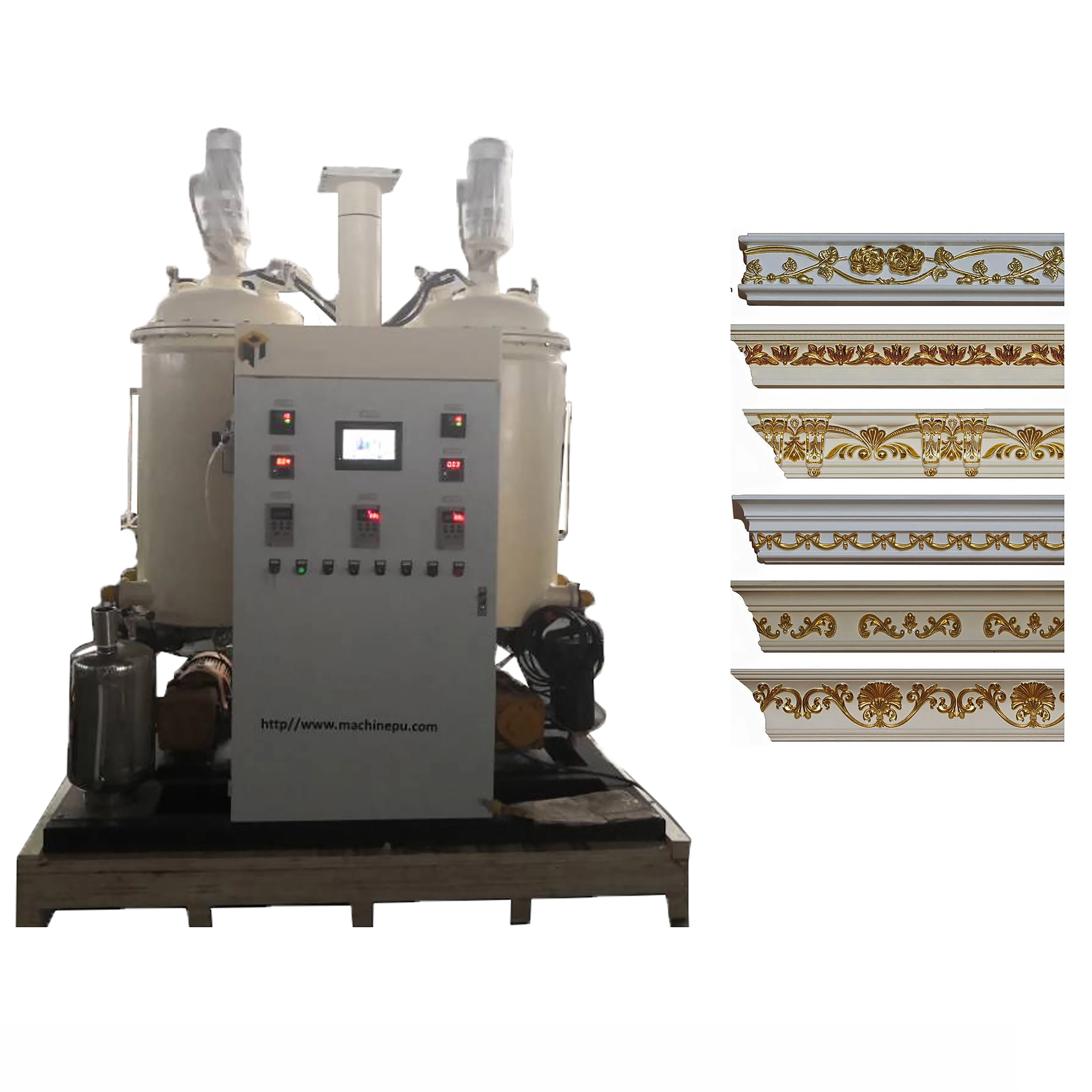 PU полиуретановый строительный внутренний материал карниз производственная линия машины