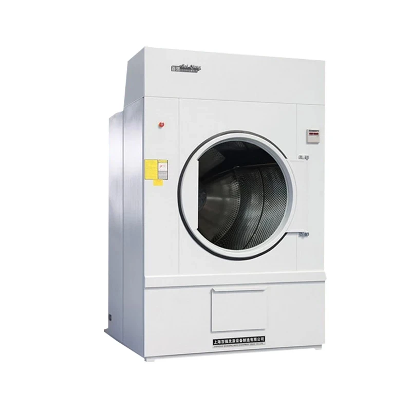 High Performance 100kg High Capacity Clothes Drying Machine Tumbler Dryer Commercial Tumble Stacked Washer Dryer