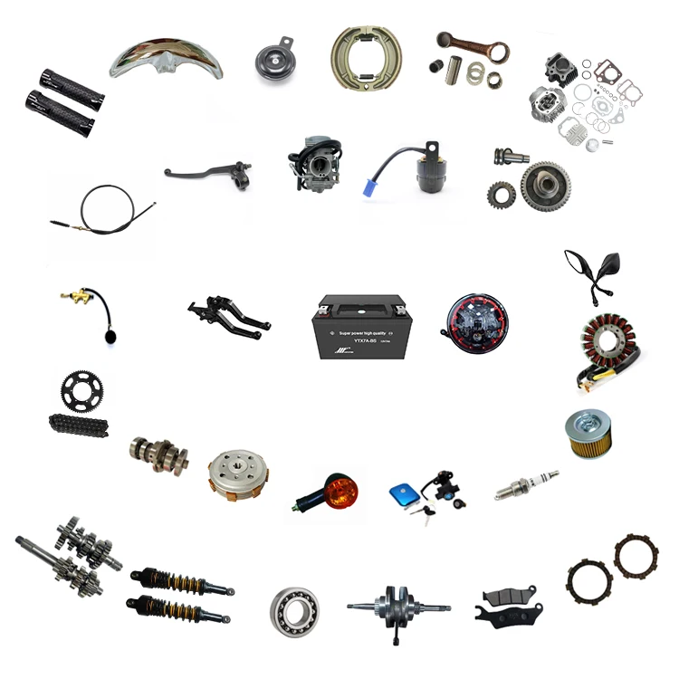 Motorcycle Parts Motorbike Parts Accessories for TVS 125 Spare Parts Motorcycle