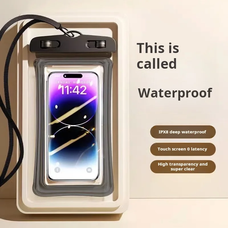 Wholesale Dry Bag Mobile Phone Waterproof Cover PVC & TPU Diving Swimming Hot Spring & Water Park Equipment