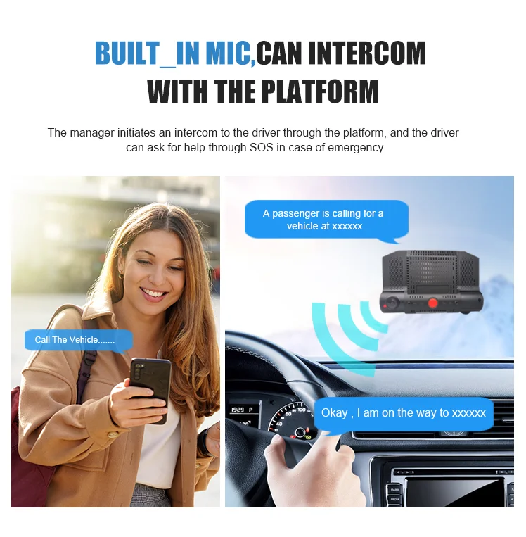 Host Car Dvr Nvr 2ch 3g 4g Mobile Cctv Black Box Gps Tracking Wifi Hotspot Rearview Mirror Driving Recorde H.265 720p Mobile Dvr