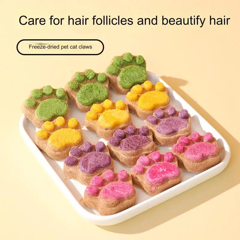 New Pet Favorite Cat Claw Freeze Dried Snacks Cat Snacks Different Flavors of Cat Food Snack