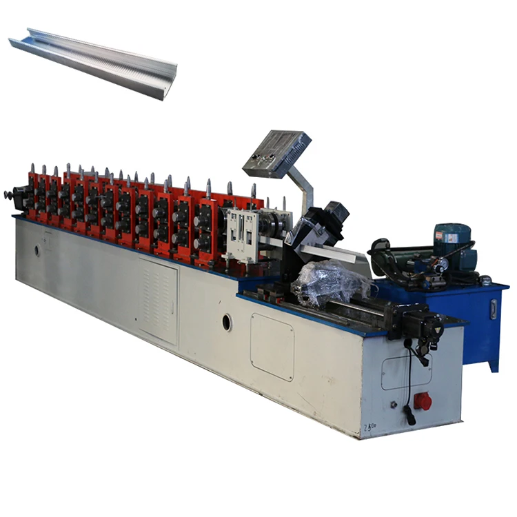 2019 hot sale metal stud and track aluminium CW UW profile making machine