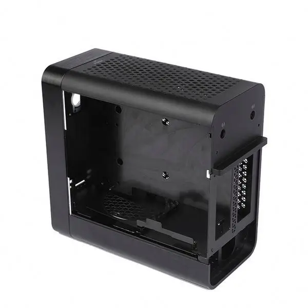 Aquarium Computer Case Mini Itx Low Price Pc Casing Ice Drill Ready-Made Test Bench Desktop Clear Blue Powertrain China Design