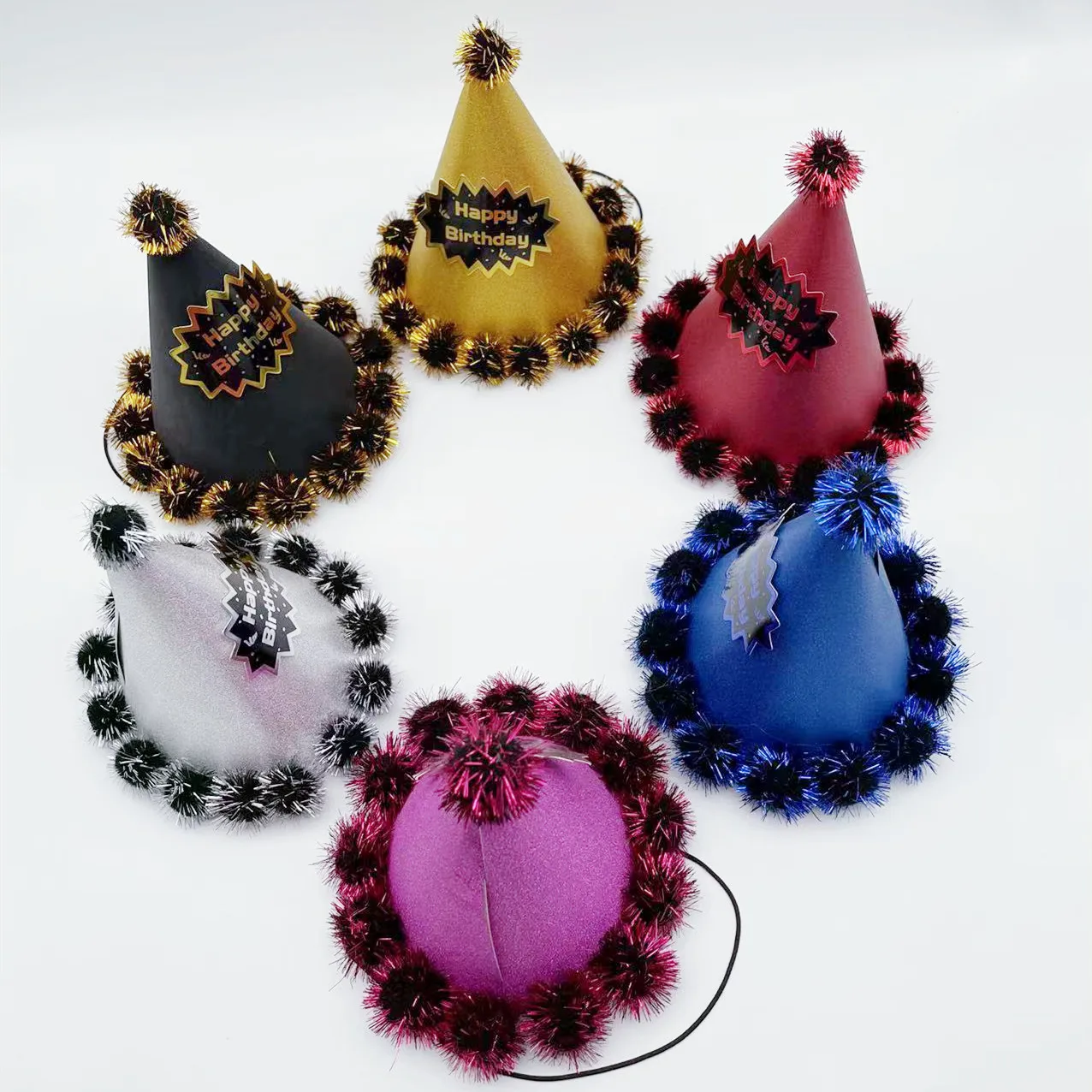 Factory Direct Sales For Birthday Party Multi Colors Birthday hat party