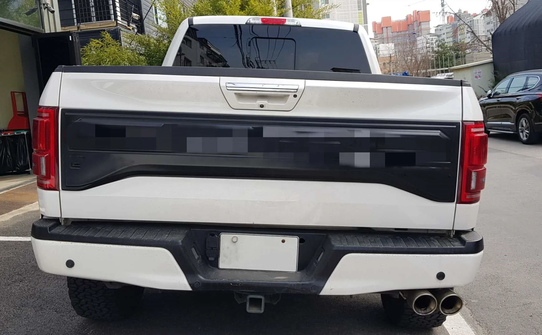  Автомобильные украшения автозапчасти аппликация для задней двери отделочная панель подходит Ford F-150