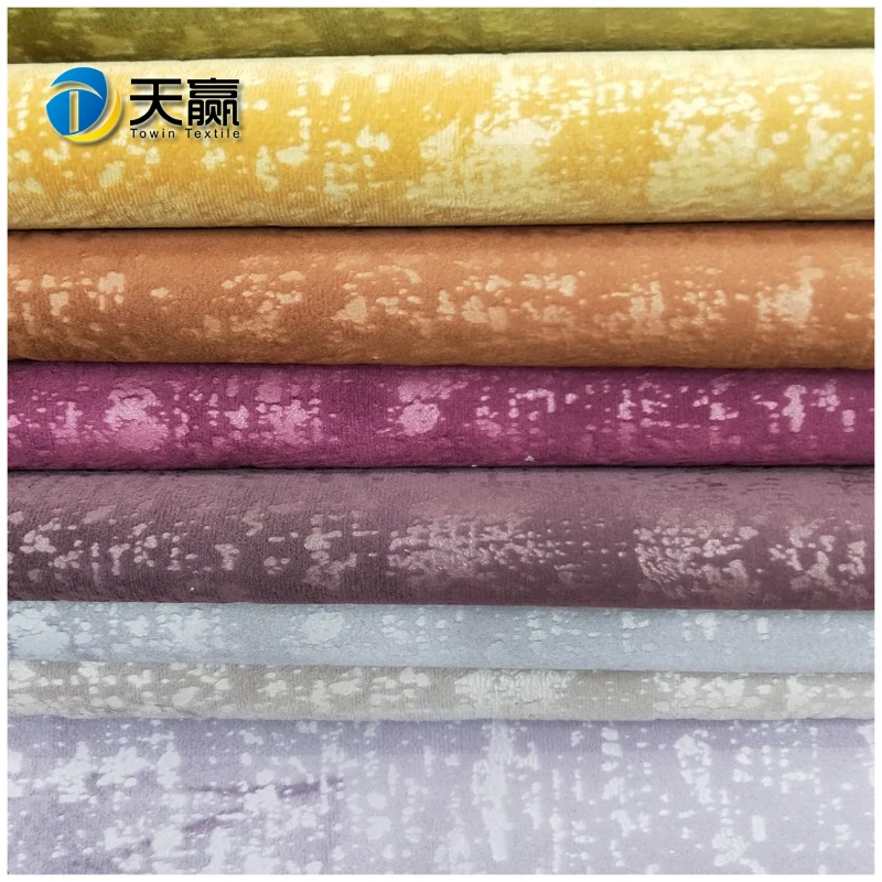 
100% Polyester warp knitted hot sale printing holland velvet fabric 