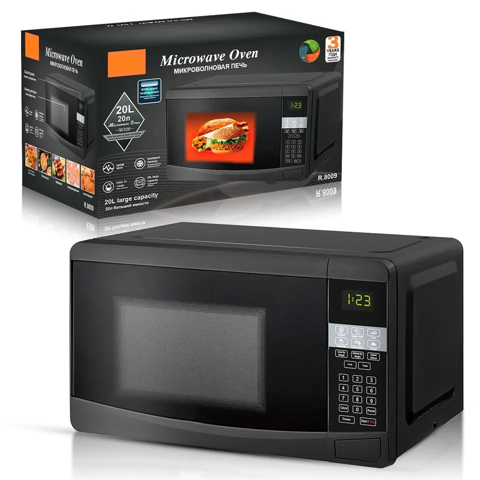 Microondas electrico con pantalla Digital horno grande