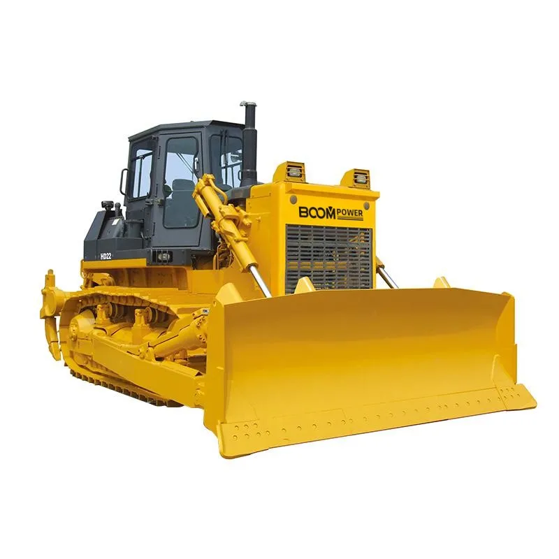 220HP Construction Machinery Chinese cheap Bulldozer D22 with  Unique Clearance hydraulic Cylinder Training Long Accessory Power