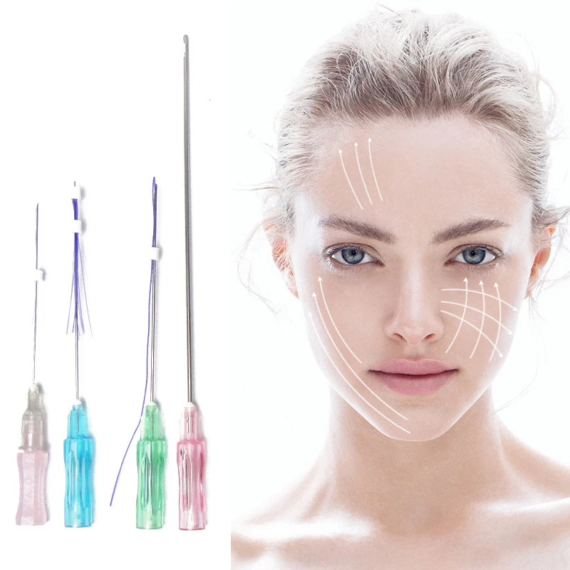 
Cog 3D 18G 100mm Strong Lifting Korea Long Lasting Effect 3D Cog Thread Lift PDO Lift Thread For Face 