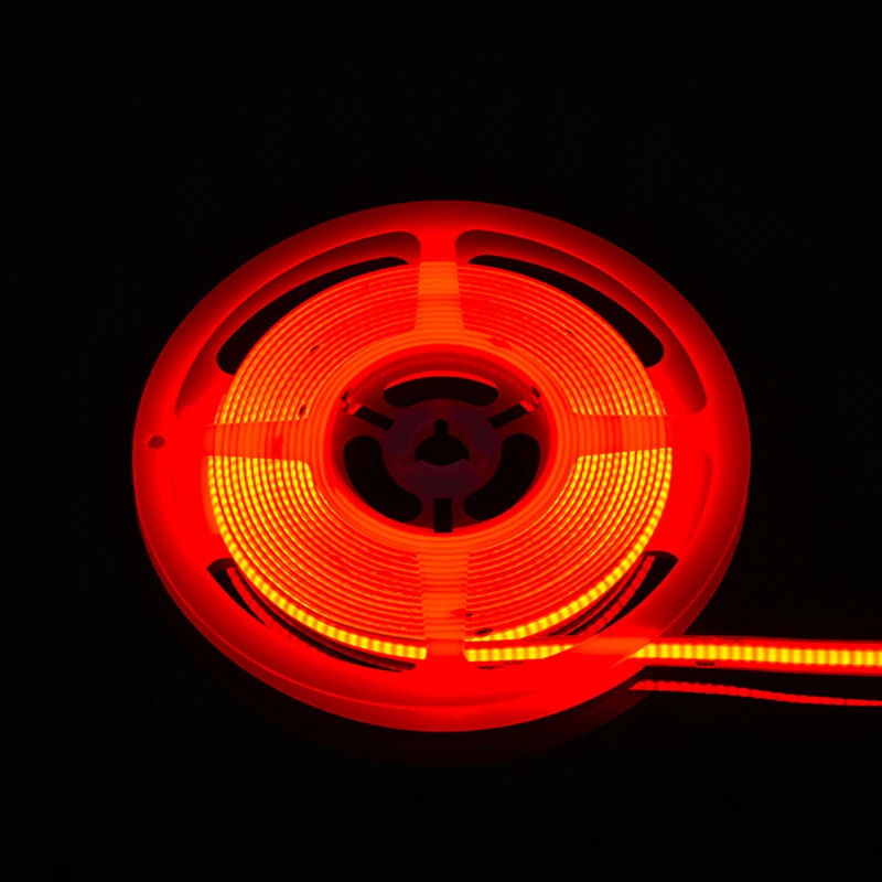 Водонепроницаемая IP 65/ IP 67 Fob Cob Светодиодная лента наружная Светодиодная лента 8 мм 10 мм DC24V /12 В 5 Вт 10 Вт 15 Вт CRI>80 3 года