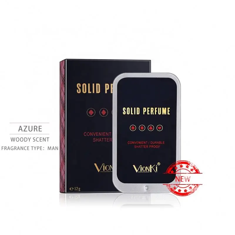 Factory Directly Supply  Long Lasting Fragrance Solid Body Balm Deodorant Perfume