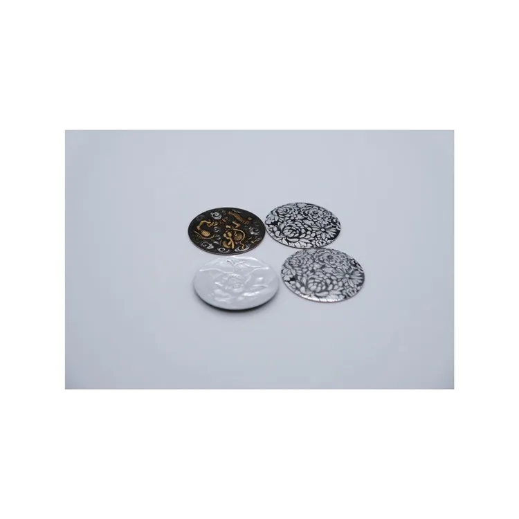 Custom Metal Logo Sticker 3D Zinc Label for Shoes and Perfume Personalized Metal Perfume and Shoe Labels