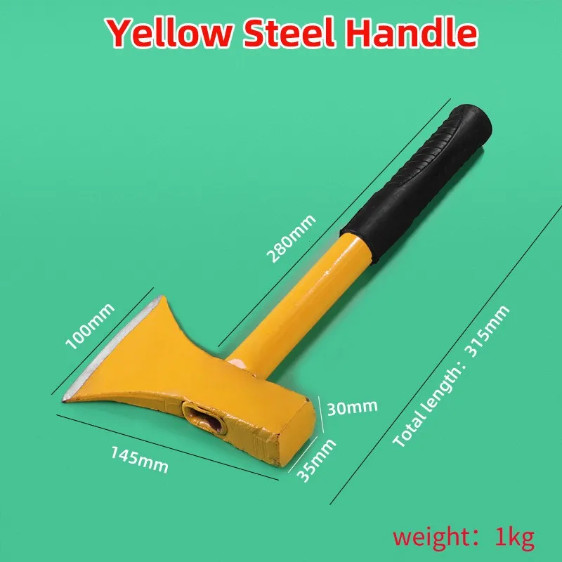Camping multi-function battle axe hunting axe high carbon steel outdoor survival hammer axe