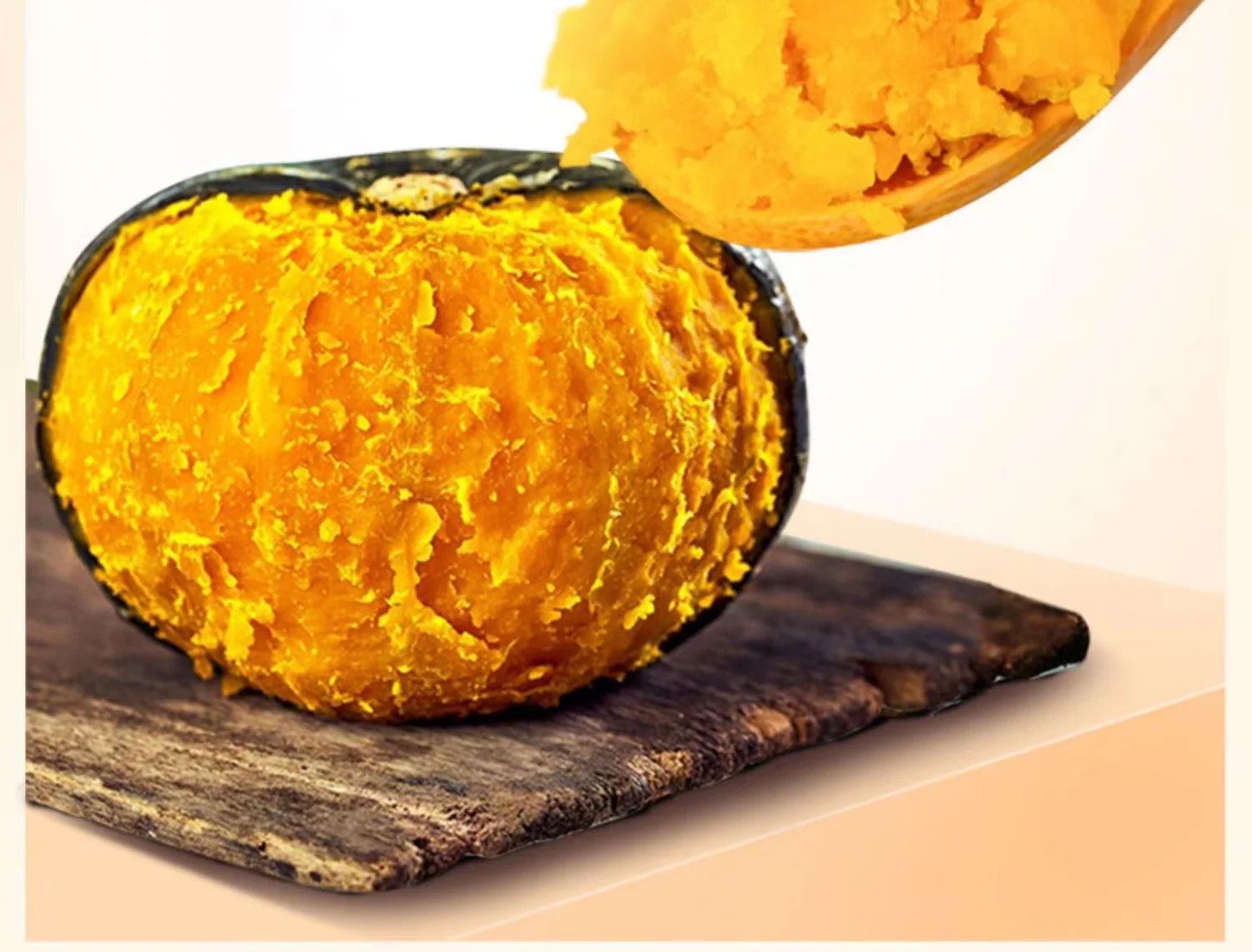 Wholesale natural produce powder waxy yellow fresh pumpkin