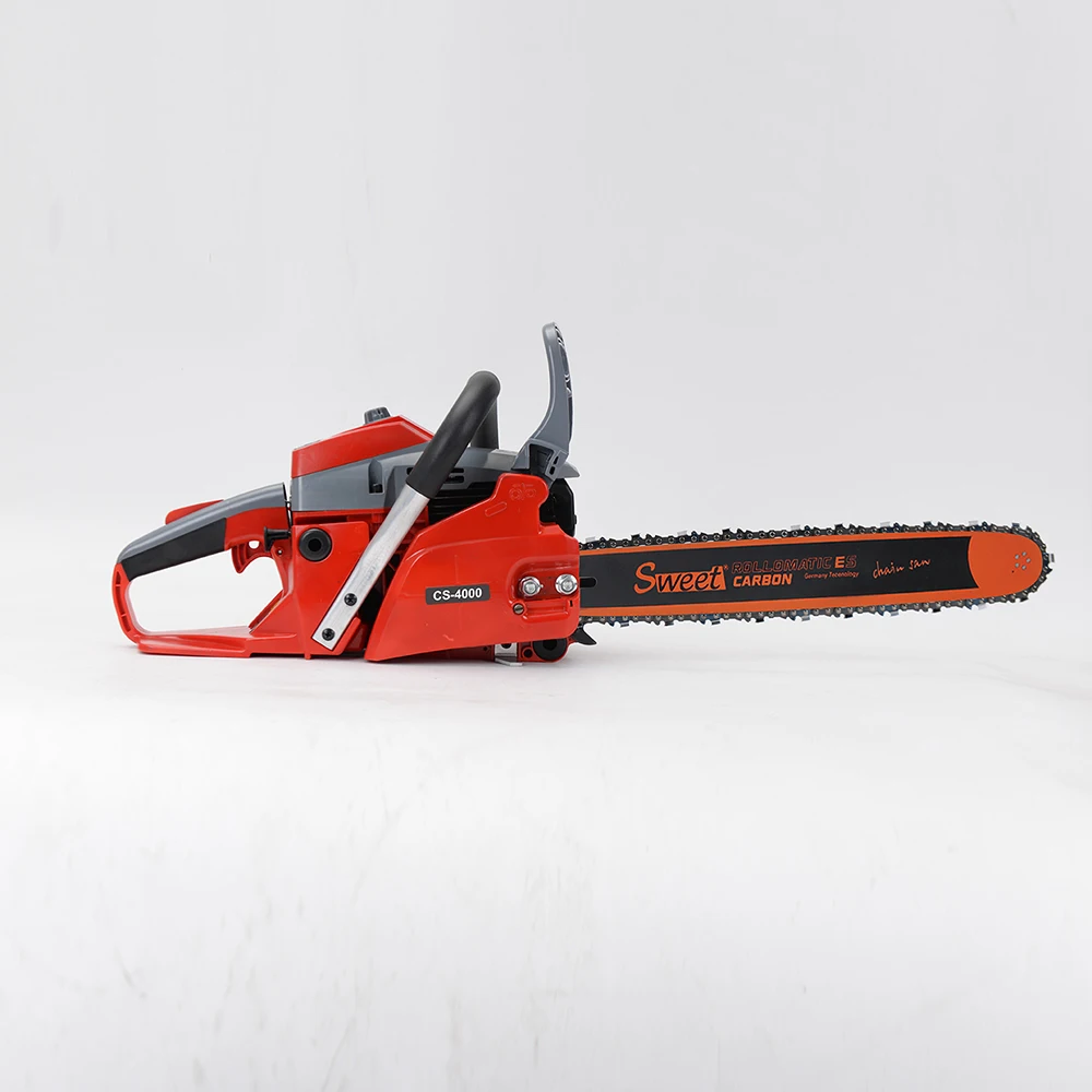 new type 1.5kw chinese supplier 39.6cc 4000 air filter wood cutting chainsaw power tools