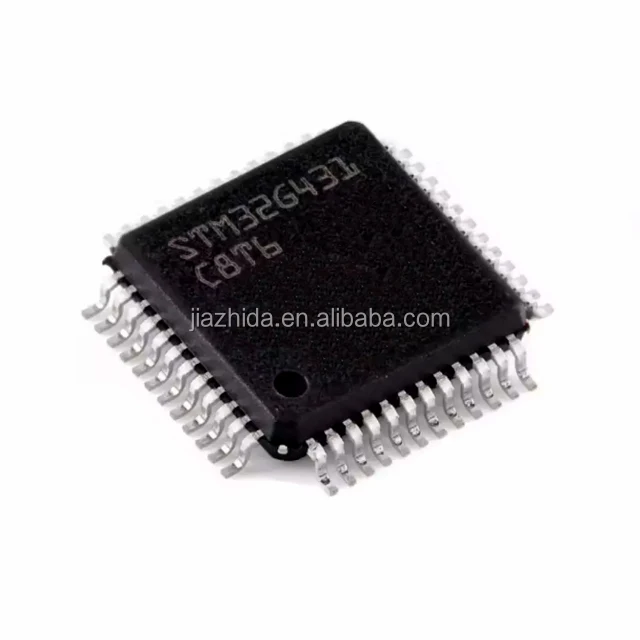 100% Original & New IC Chip STM32G431C8T6 ARM Cortex-M4F Microcontroller 32-Bit Single-Core 170MHz 64KB x 8 FLASH 48-LQFP (7x7)