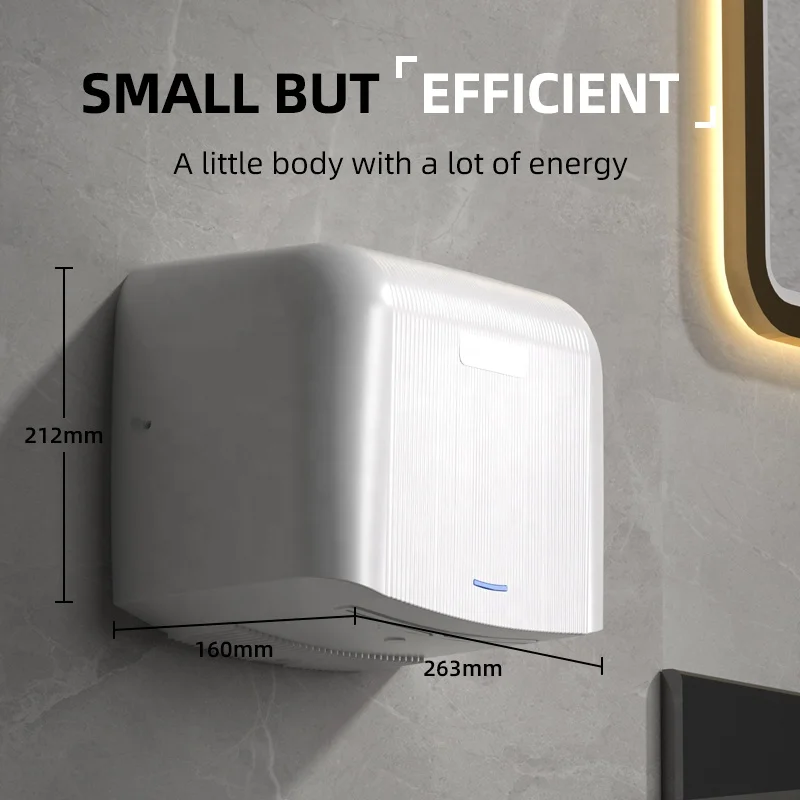 Sensor small hand dryer Electronic Commercial restroom office building smoll hand dryers industry machine bathroom